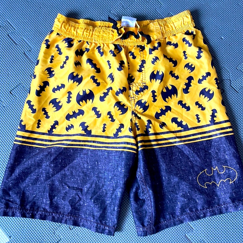 Batman swim trunks